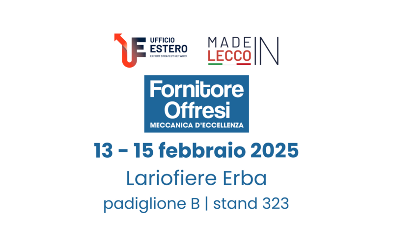 Rete Ufficio Estero a Fornitore Offresi 2025