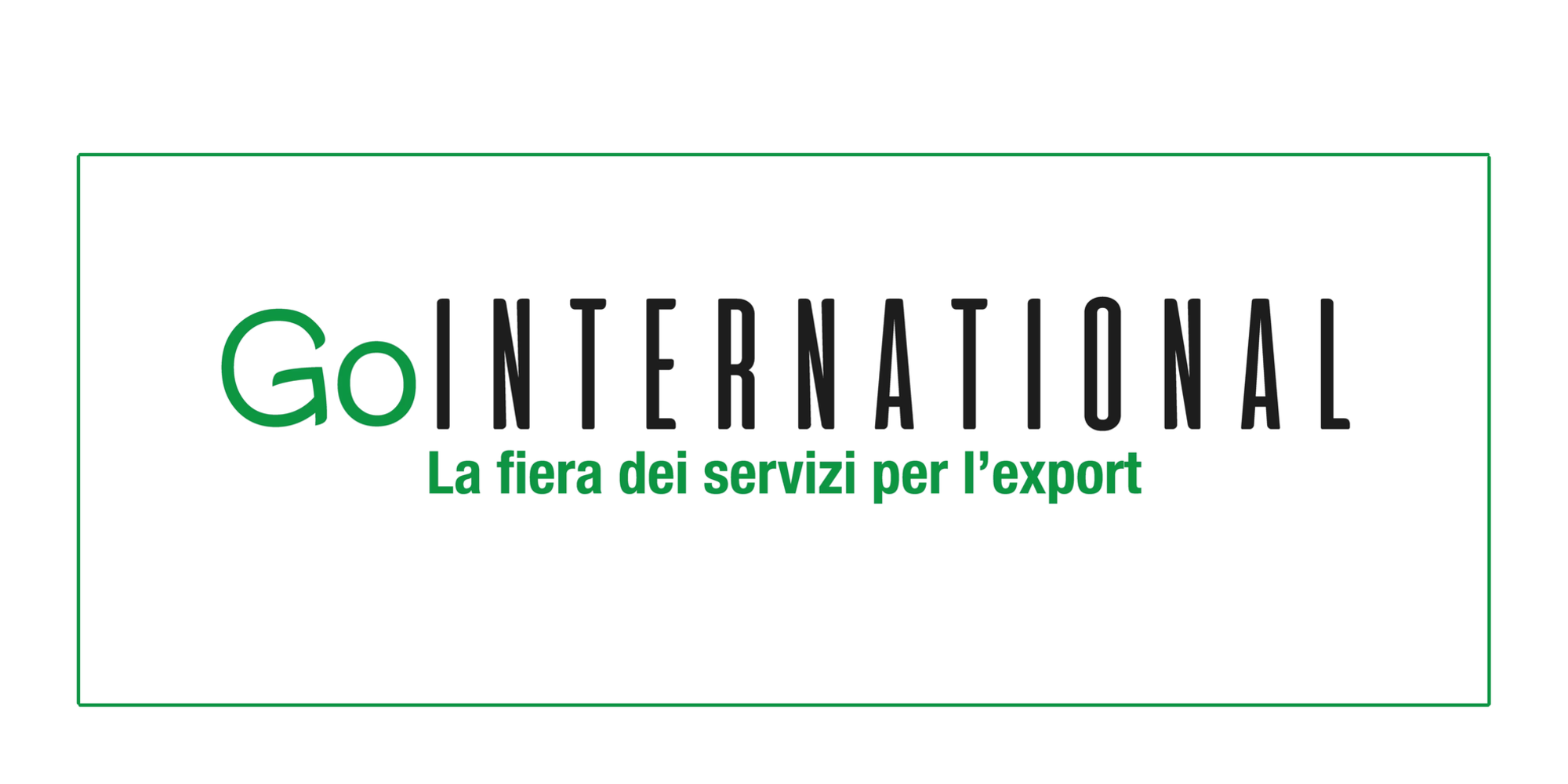 Go International - La fiera dei servizi per l'export